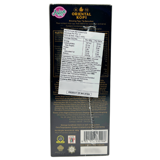 Oriental Kopi White Coffee (Extra Strength) 400g