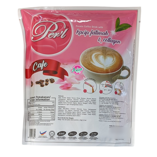 Poweroot Perl Cafe Collagen Coffee 400g