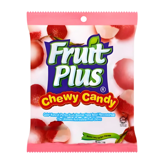 Fruit Plus Chewy Candy Lychee Flavour 120g