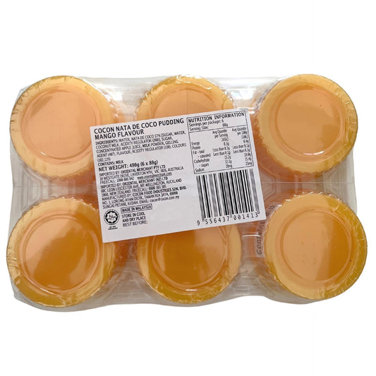Cocon Nata Mango Pudding 6pk 480g